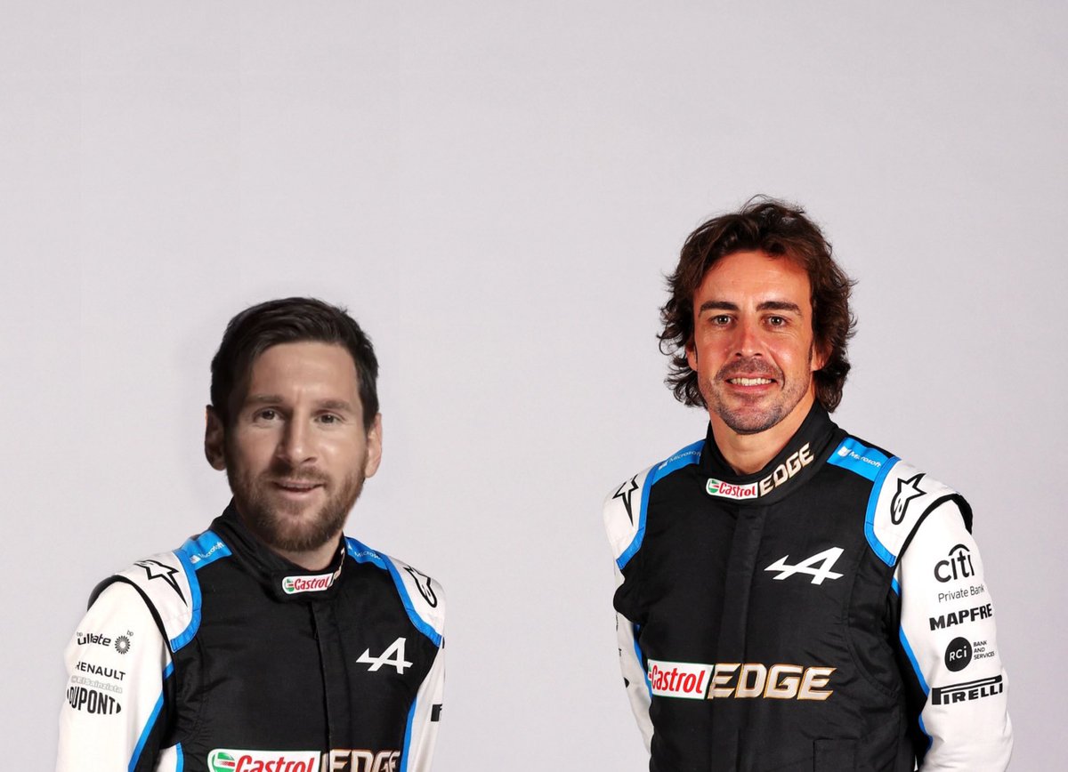 OFFICIAL NEWS 
Leo Messi joins Alpine F1 Team