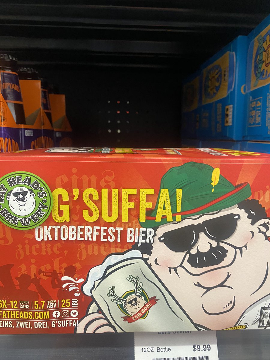 .<a href="/FatHeadsBeer/">Fat Head's Brewery</a> G’Suffa Oktoberfest is now Available