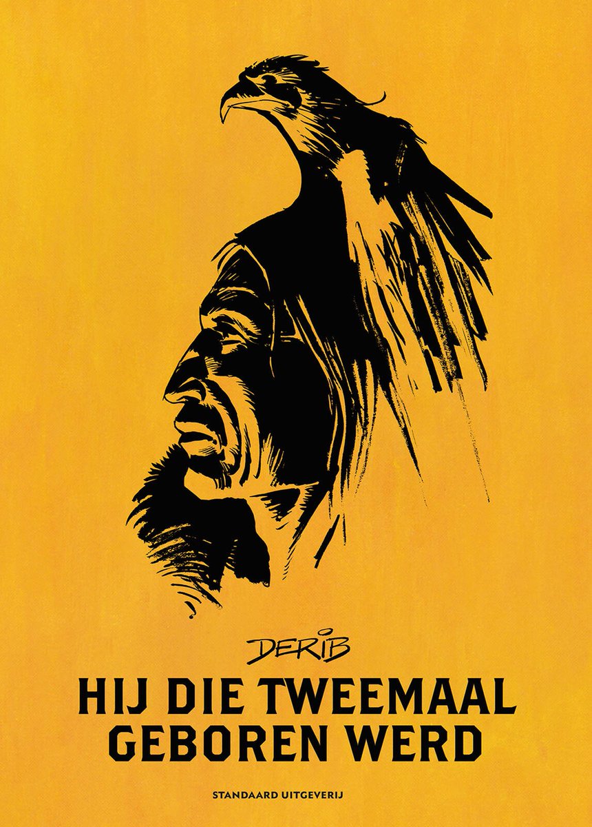 stripland_BENL's tweet photo. In de jaren 80 verscheen een #indianen-drieluik door #Derib (#Yakari): Hij Die Tweemaal Geboren Werd. Nu verkrijgbaar als integrale bij Standaard Uitgeverij. Nu te koop. Eind dit jaar zal het andere indianen-vierluik #RedRoad ook als integrale uitgave verschijnen. https://t.co/2SkdlSGXgt
