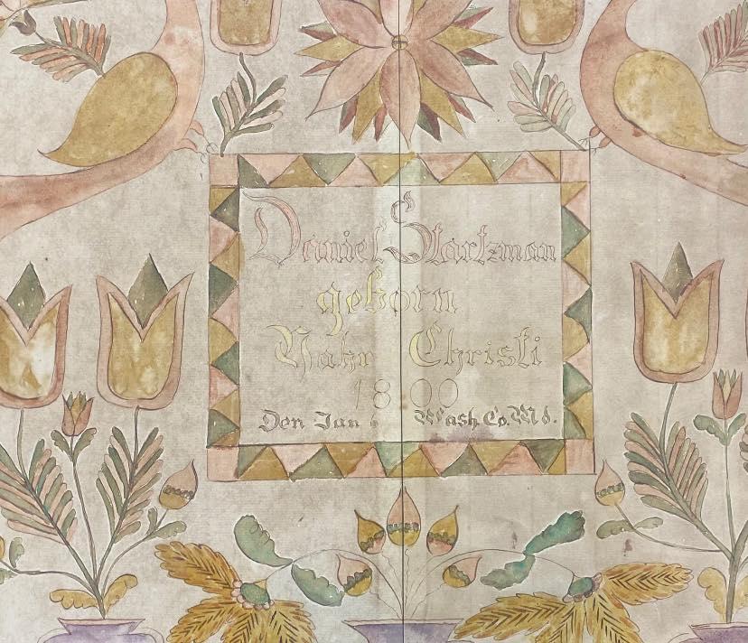 This month, the Washington County Historical Society invites you to join them for their family workshop! This month’s workshop will cover how to make Fraktur art-- Learn more about the event here: heartofthecivilwar.org/events/view/13…