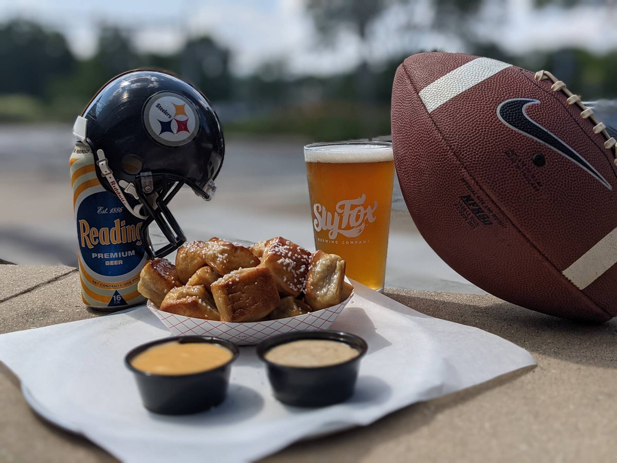 4 hours till we have Steelers football again!!!

Stop on down for some Fresh Beer &amp; Food for the game!

We may be alittle excited!!