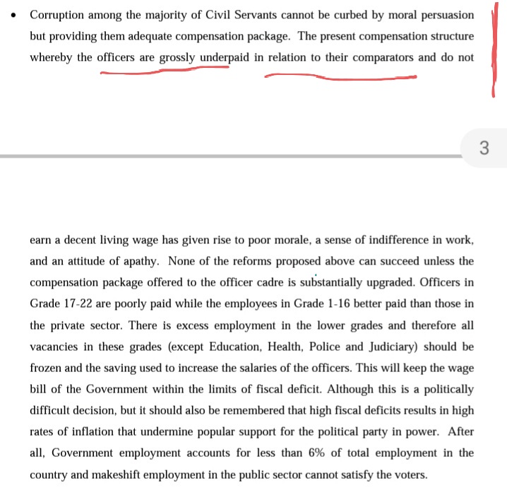 SaReh_101's tweet photo. Civil service reforms by Dr. Ishrat Hussain sb..Attached departments officers provide vital services on ground. But they are under resourced and under paid. How come?
@IMMahmoodKhan
@Jhagra
@adoakp
#ADOA_KP_PROTEST_TO_END_DISPARITY https://t.co/aebYCHw0V2