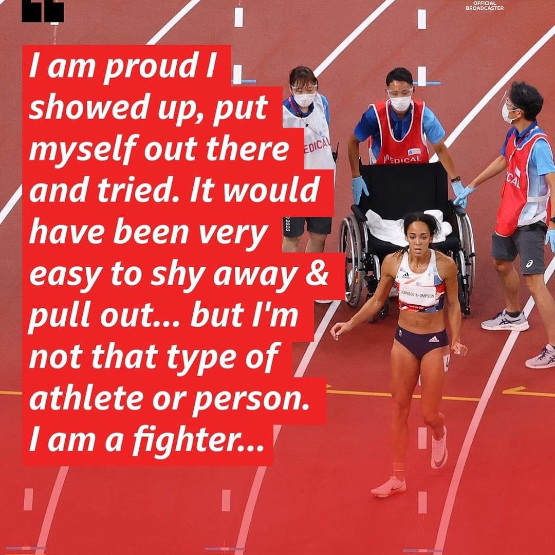 Oakfield_PE's tweet photo. An athlete’s spirit and determination. Well done Johnson-Thompson 👏 #tokyo2020 #olympics #teamgb🇬🇧 https://t.co/XYJow9Nn0I