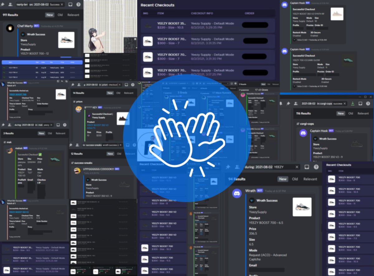 BULK SLOTS PLACE (@pasconnect) on Twitter photo BULK SLOTS PLACE TEAM COOKED YEEZY DAY!
2000+ CHECKOUTS.
JOIN NOW IF YOU WANT TO COOK THE REST OF 2021.
COOKERS: @TSPMerty <a href="/mattypbots/">MattyP</a> @TSPPaulC <a href="/Sweetermans3/">Sweetermans</a> <a href="/boba_chef/">Amir Asgarali</a> <a href="/mpcooksbricks/">mpcooks</a> <a href="/jasonsosupreme/">Jayy</a> <a href="/ranches/">nick</a> @KeanuCooks <a href="/Bomba__Clot/">gabe</a> <a href="/TheGeneralCRH/">VividSneakers</a> <a href="/ChefRepeat/">Repeat² 🇦🇲</a> <a href="/mztroca/">metro?</a> BULK SLOTS PLACE TEAM COOKED YEEZY DAY!
2000+ CHECKOUTS.
JOIN NOW IF YOU WANT TO COOK THE REST OF 2021.
COOKERS: @TSPMerty <a href="/mattypbots/">MattyP</a> @TSPPaulC <a href="/Sweetermans3/">Sweetermans</a> <a href="/boba_chef/">Amir Asgarali</a> <a href="/mpcooksbricks/">mpcooks</a> <a href="/jasonsosupreme/">Jayy</a> <a href="/ranches/">nick</a> @KeanuCooks <a href="/Bomba__Clot/">gabe</a> <a href="/TheGeneralCRH/">VividSneakers</a> <a href="/ChefRepeat/">Repeat² 🇦🇲</a> <a href="/mztroca/">metro?</a>