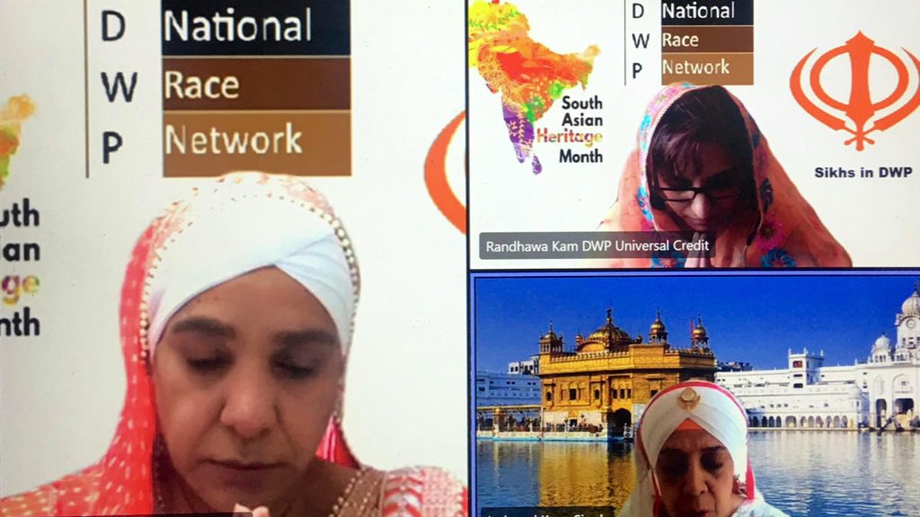 BritArmySingh's tweet photo. Congratulations @DWP for the formation of the Sikhs in DWP Network! Grateful to part of your launch event wishing you all the success in championing #DiversityandInclusion for all https://t.co/8baTqSM89n