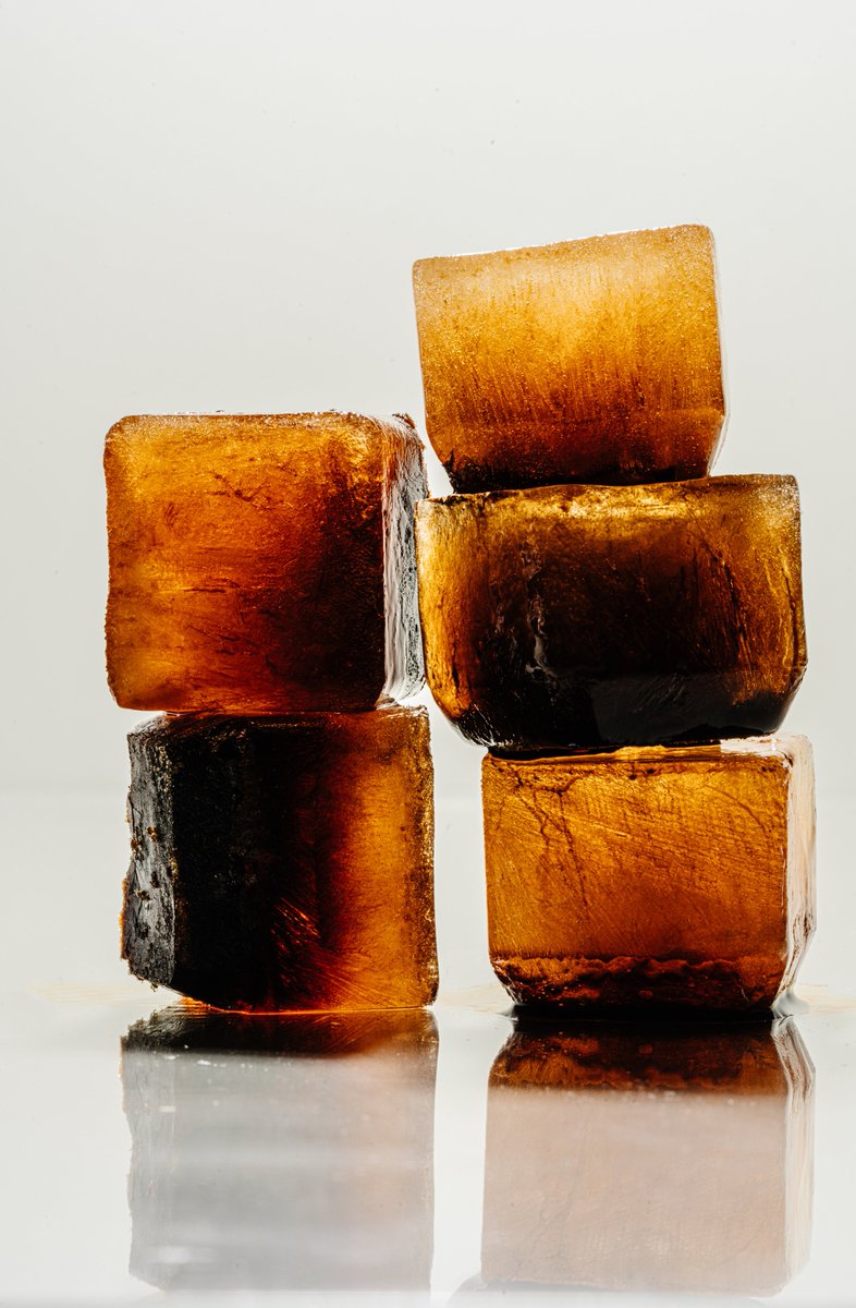 Rather than pouring that last bit of coffee in your pot down the drain, try giving it a second life by pouring it into a silicone ice cube mold instead. Your watered down cold coffee days are over. #rutarepurposed