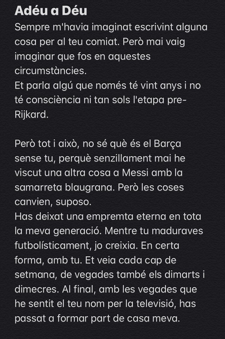 DOposicio's tweet photo. Dia històric. Trist. I per dir unes paraules. 

(👇🏻el final al fil👇🏻) - Escrit per @MagiChavarria01 https://t.co/M2qA0ntJhJ