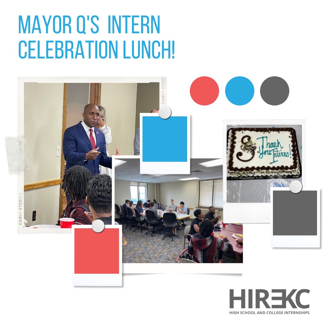 Earlier today the Mayor's office celebrated their interns by hosting a luncheon! 

@kcmogov @quinton_lucas #hirekc #interns #kcfutures #accelerator #celebration #lunch #mayor #city