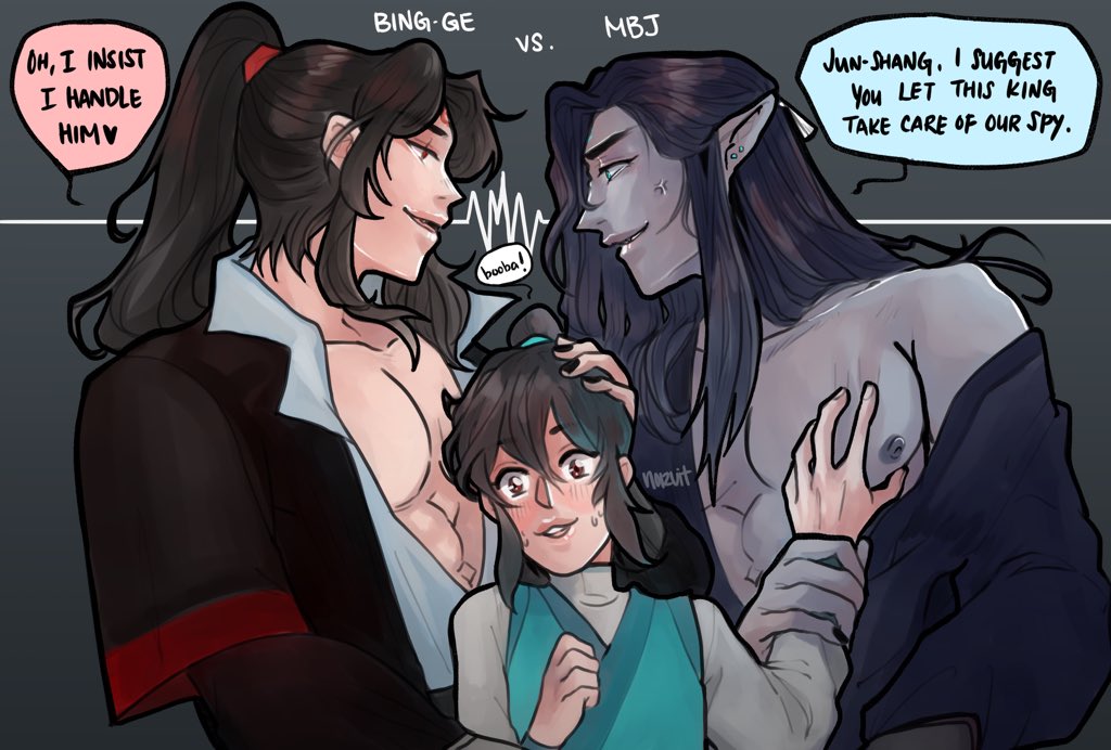 noizuit's tweet photo. Go get your hamster back, My King!! 👏

(Original Comic in the thread⬇️)

#binghua #moshang #svsss https://t.co/wU0cN2qLHg