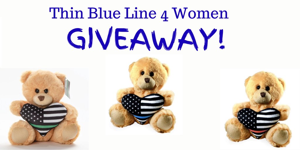 TIME FOR A GIVEAWAY!  RULES— 

1. YOU MUST FOLLOW <a href="/ThinBluLn4Women/">thinblueline4women</a>
2. LIKE &amp; RETWEET this post

Sponsored by @GuyWilsonMendes 🙏
 
Three (3) random followers will each win one teddy bear on Sunday, Aug 8, 2021.