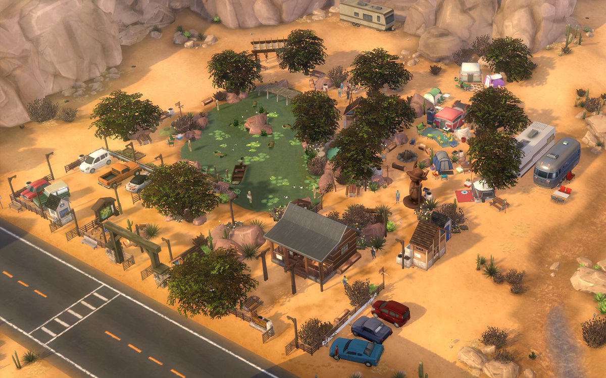 frogs_2000's tweet image. Oasis Springs Lake and Camping