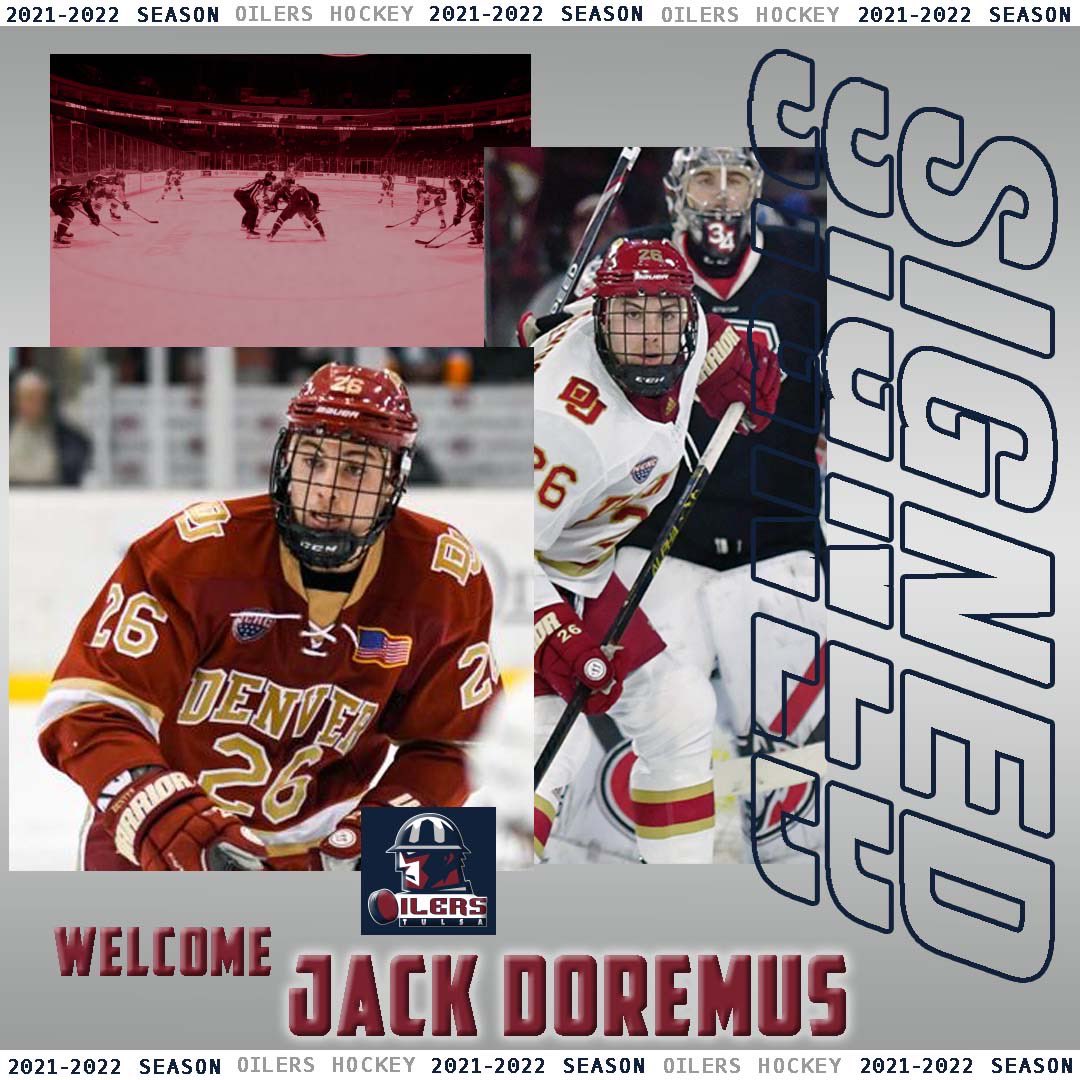 🚨PLAYER SIGNING!!🚨

The Oilers are bringing another new face to the lineup in rookie Forward Jack Doremus! 

READ MORE📖: bit.ly/3yyESGo