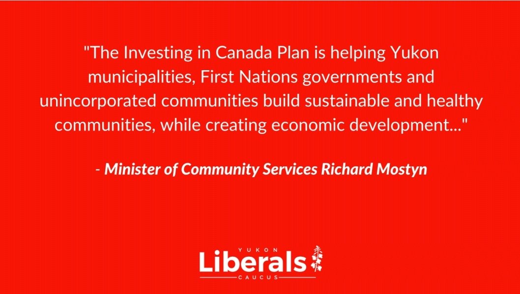 MP for #Yukon <a href="/LarryBagnell/">Larry Bagnell</a> and I have announced joint funding for 14 community infrastructure projects across the Yukon. These projects will improve access to clean drinking water, reduce greenhouse gases, build resilience to #ClimateChange and much more.
yukon.ca/en/news/reside…