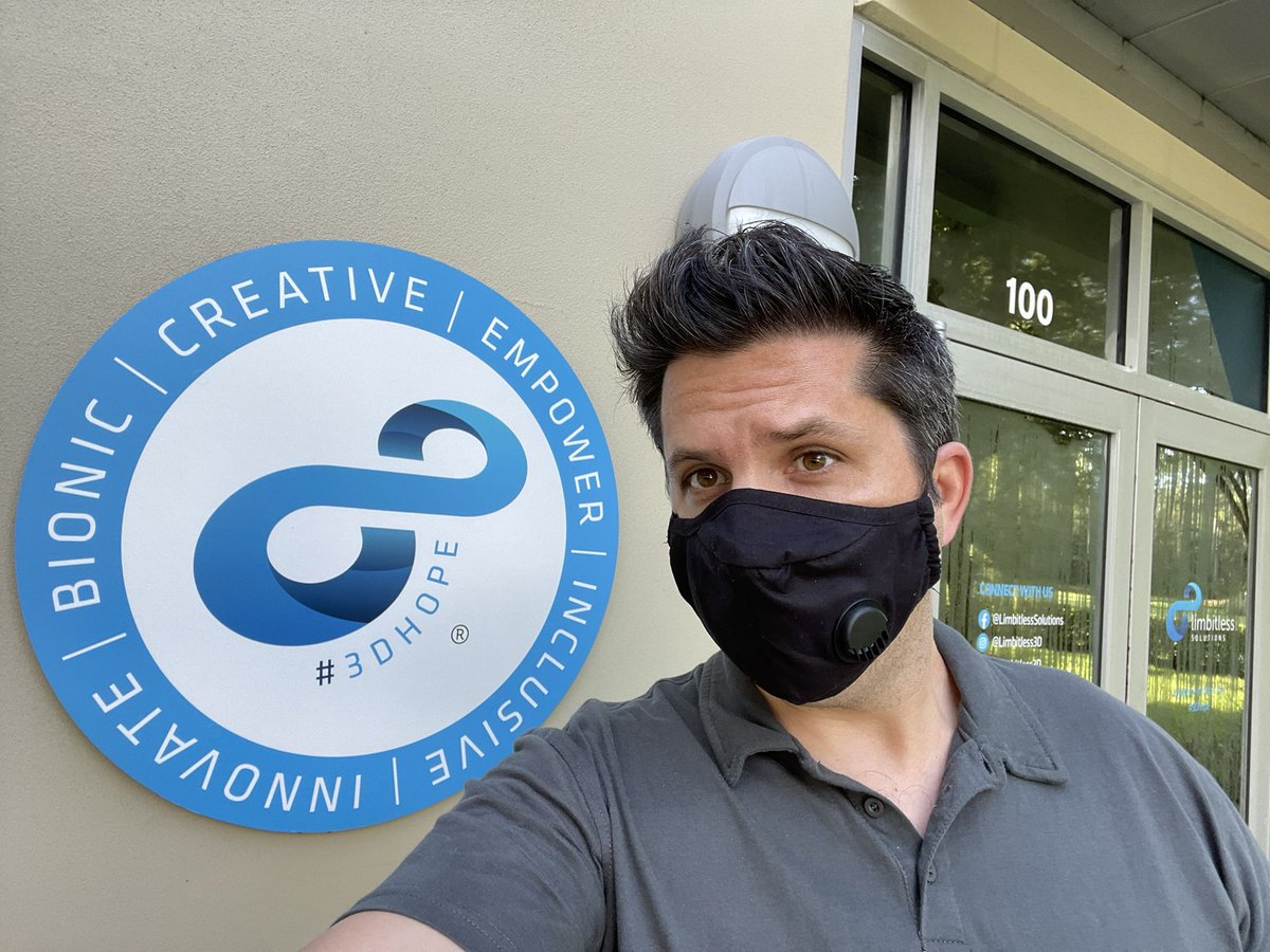 Super excited for our brand new facility! This new space allows us to expand our creative reach! Stay tuned for more and be sure to follow <a href="/Limbitless3D/">Limbitless Solutions</a>