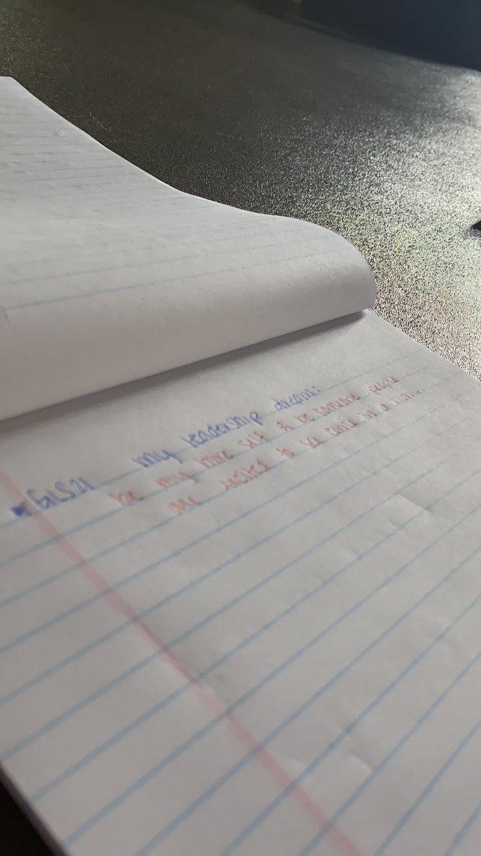 My leadership dream:
Be someone people that spreads joy and excitement when I walk into a room #GLS21 #SholaRichards