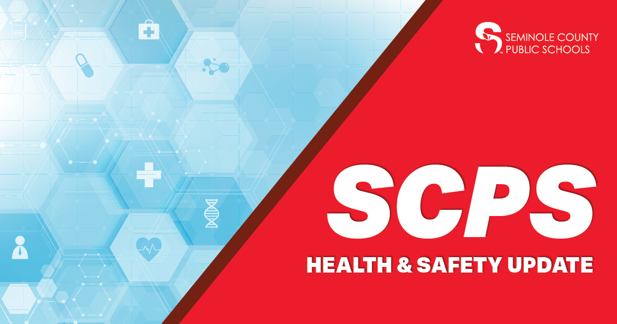 Families &amp; Staff, please see this very important SCPS Health &amp; Safety Update!  scps.us/covid19/