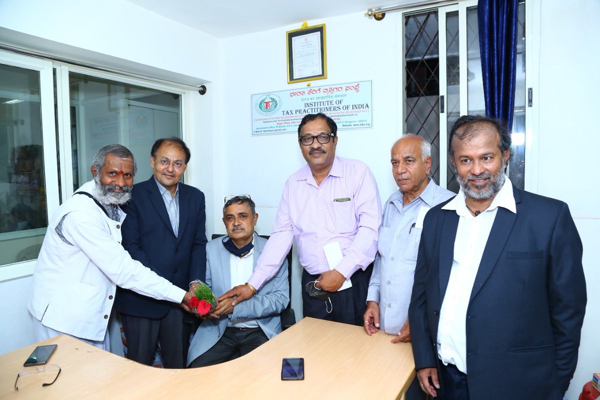 TaxPractitione4's tweet photo. New Team ITPI:
President TPr.YN Sharma
Secretary General:
Prakash Joglekar
Treasurer: Chakraramana
PRO: D.M.Bhattad
Convener: Nigam K Sha

Vice Presidents: 
MS Rao
Mohd Aslam
Ashwin Tanna
Ameet Dave
Vivek Agarwal

Jt Secretaries:
Dhanasekharan
Kamal Mehra
Arawalia
Drbasis Dass https://t.co/4xc8JT1w0q