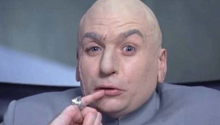 tommyscu's tweet photo. Crazy to think it wasn’t so long ago you could hijack a nuclear weapon and ransom the world to 100 million. https://t.co/QzGBzmbeff