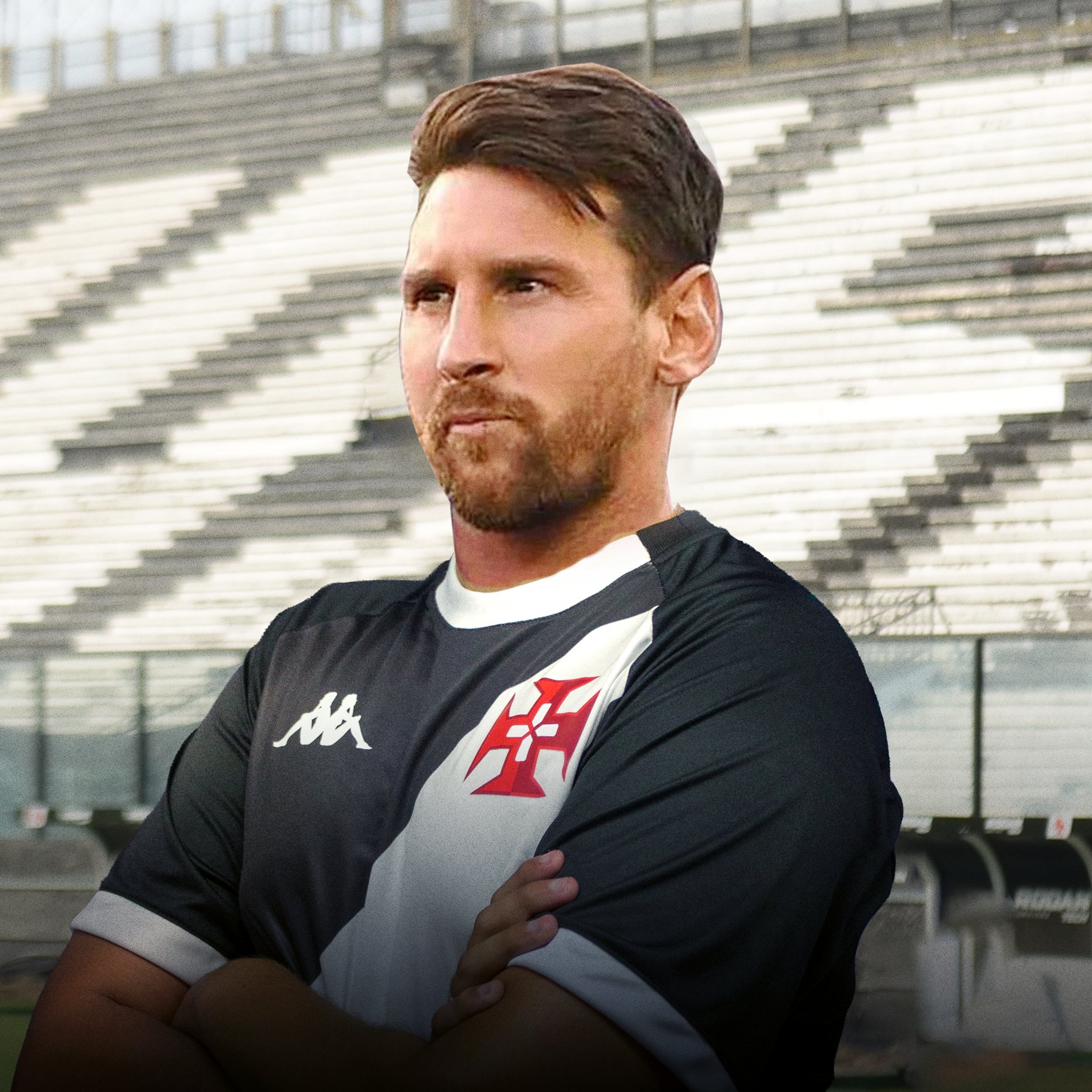 Bom Vasco: Por que você e Messi estão vendo nome do Vasco em todas as redes  sociais