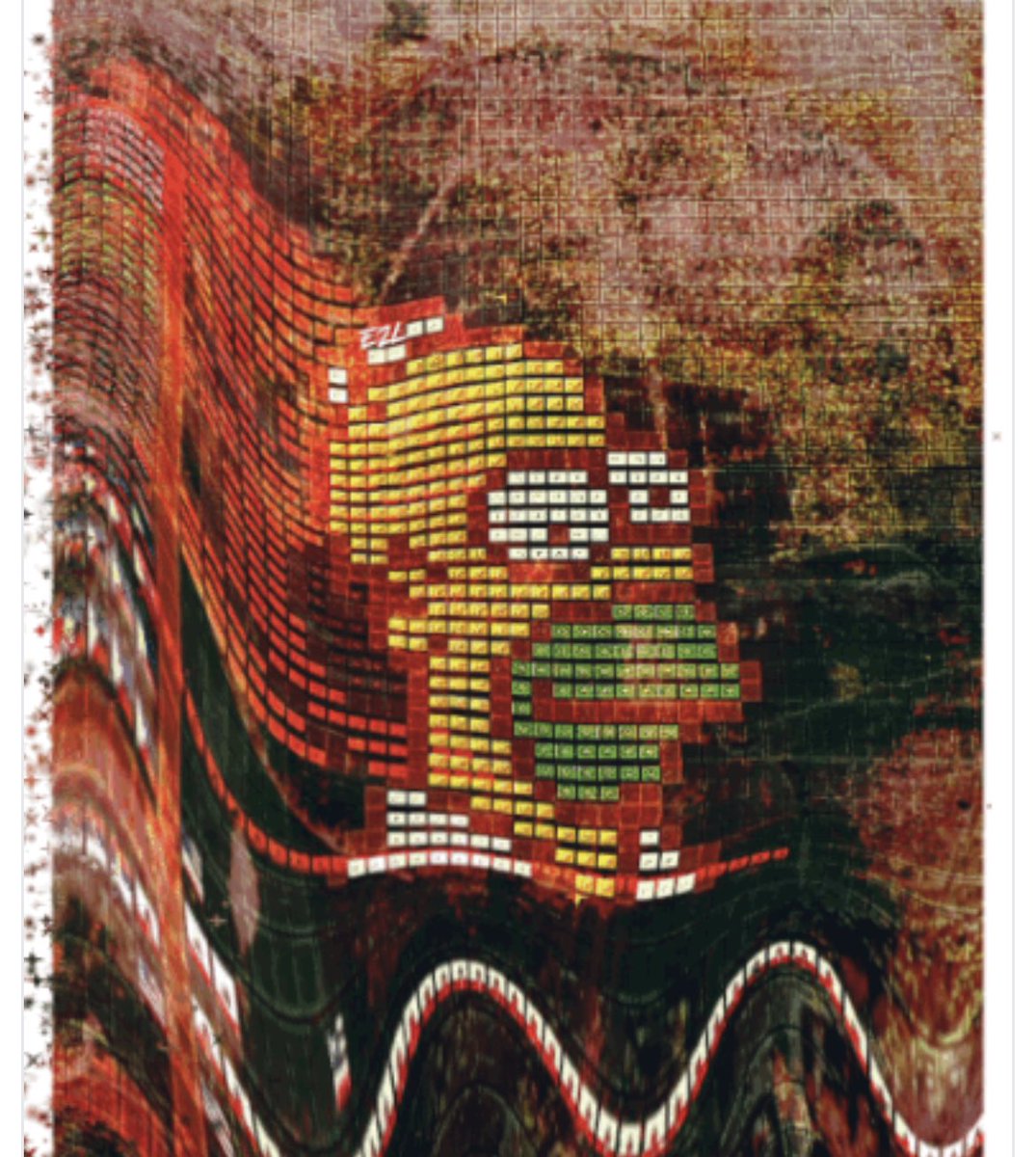 NextearthN's tweet photo. Tile arts by #E2Land https://t.co/Yj7XMNQoWb