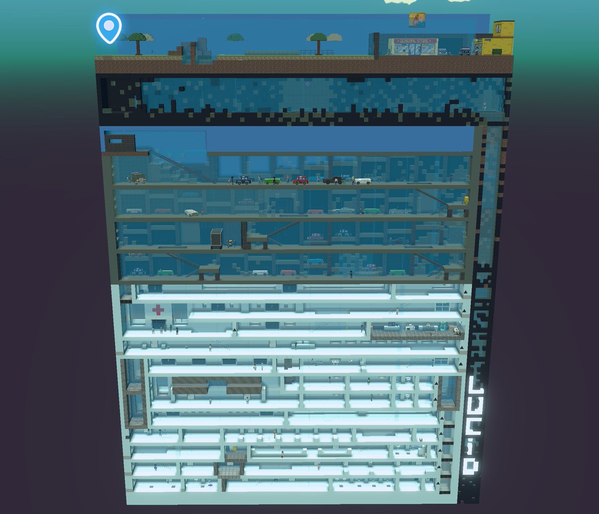 KodiZene's tweet photo. Going #LIVE inside our game "LUCID" right now! How we setup our game as a 360-degree, side-scroller in @TheSandboxGame maker 1x1 land. Watch now at: https://t.co/2JaBtVQEan @TheVisionEx @AndyRichy12 @KamiSawZe @borgetsebastien #thesandboxgame #tsblive https://t.co/d3KYnltB4o