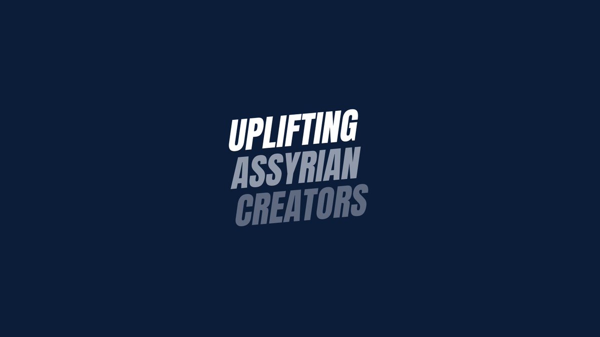 AssyrianPolicy's tweet photo. As Assyrian cultural heritage continues to face a myriad of threats, help us create a thread uplifting Assyrian creators whose work resists cultural erasure.

Reply with your work and/or the work of someone that inspires you below. #APIWeekofAction https://t.co/12qFVIdzMr