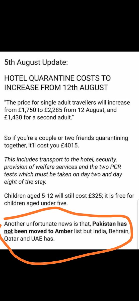 ghummanspeaking's tweet photo. @KazmiWajahat India is moving out from red list to amber country from 8th Aug, even though the condition of COVID is worse in India, Pak students Can't afford to Pay 6 lac for 10 days quarantine, We students want your support sir. https://t.co/rleqL3uPfj