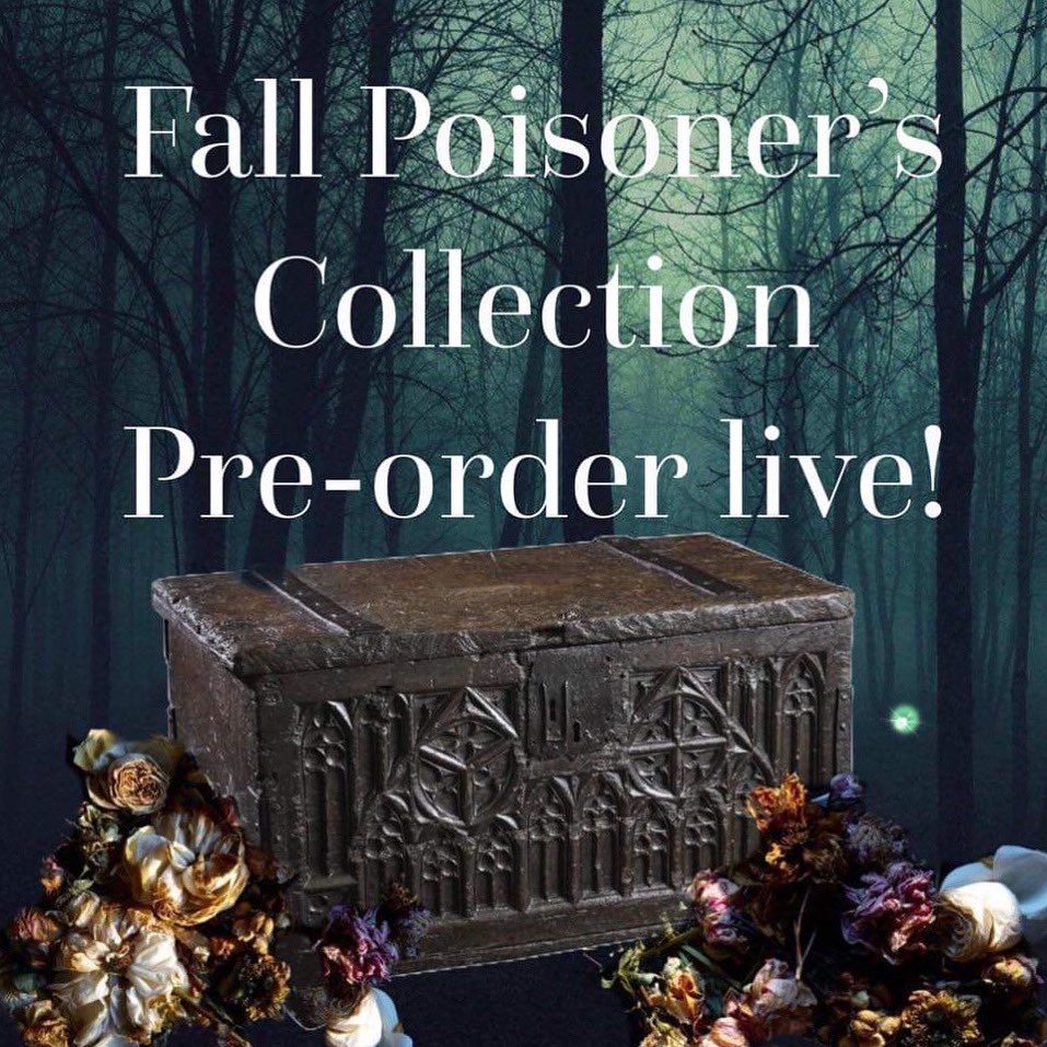 Poisonpath's tweet photo. https://t.co/dvDz9hsKCD
#samhain #poisonerscollection #necromancy #chthonicsorcery #divination #goeticspirits #goetia #sorcery #witchcraft #occult #lefthandpath #darkartifacts #occultartifacts #hellebore #helleborusniger #poisonpath #witchsgarden #veneficium #pharmakon https://t.co/7GXQmoWKTV