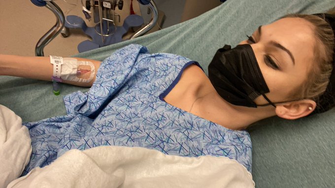 Lmaoo good thing I look cute in a hospital gown https://t.co/uTzamZSopF