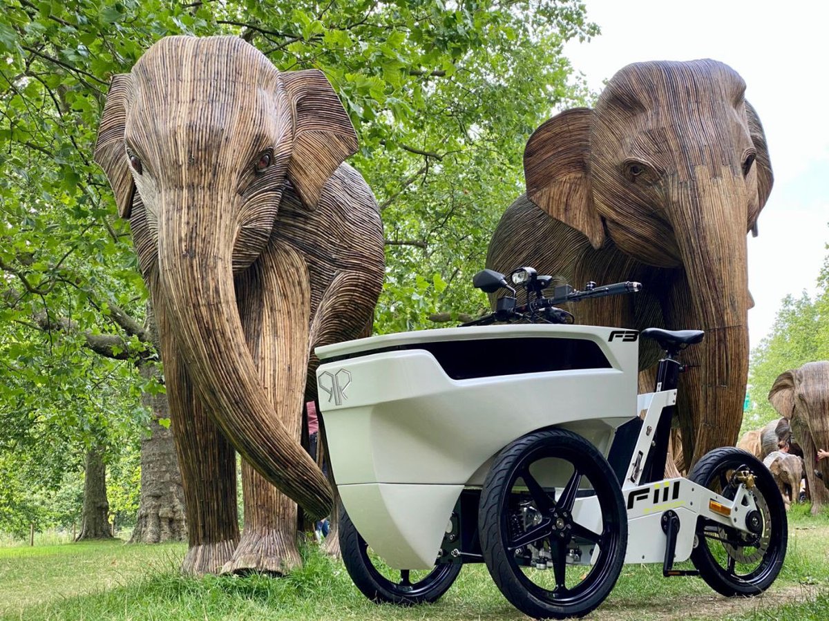 FiilBikes's tweet photo. The first bespoke R&amp;D example we did for the F3 e-motion Kiddy Cargo pedal assist bicycle with all parts being individually hand painted.

Generation II possess many improvements thanks to our learning experiences with Generation I.
#sustainability #environment #britishasiantrust https://t.co/lHYHRlnSEj