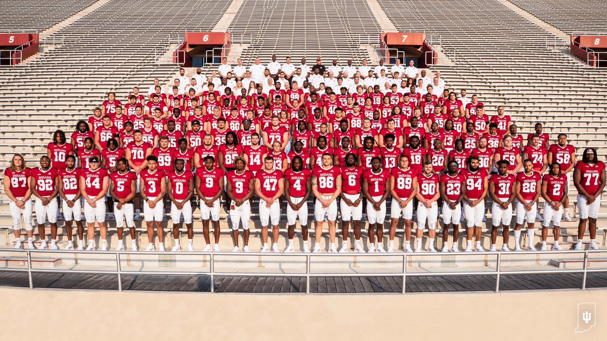 IndianaFootball's tweet image. Your 2021 #IUFB Hoosiers.
