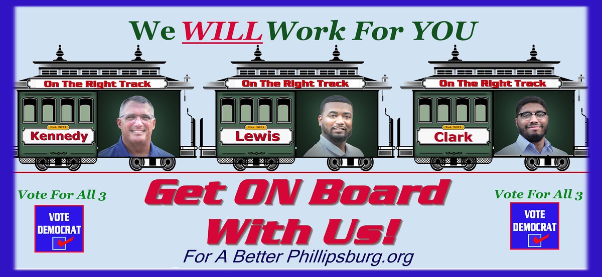 4abetterpburg's tweet photo. Since our post about the billboards was so popular, here's a high quality picture! Check in tomorrow for another!
#HopOnBoard #PburgDems #saveourlibrary #saveourparks #SaveOurRiverfront #ForABetterPhillipsburg #phillipsburgnj #pburgproud #phillipsburg #kennedylewisandclark https://t.co/KfhMcgPFG8