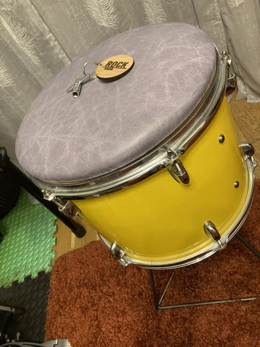 VanessaColewil2's tweet photo. We LOVE our new bespoke drum throne from @RTopsuk thank you thank you thank you https://t.co/0WWRhdG44E