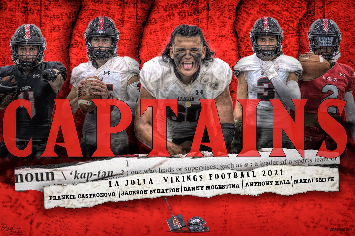 The 2021 Captains are set! We are fortunate to have a great group of young men leading us this season, not only with just these 5 but many others on the squad as well! #sailtheship #heretostay #ServantLeadership