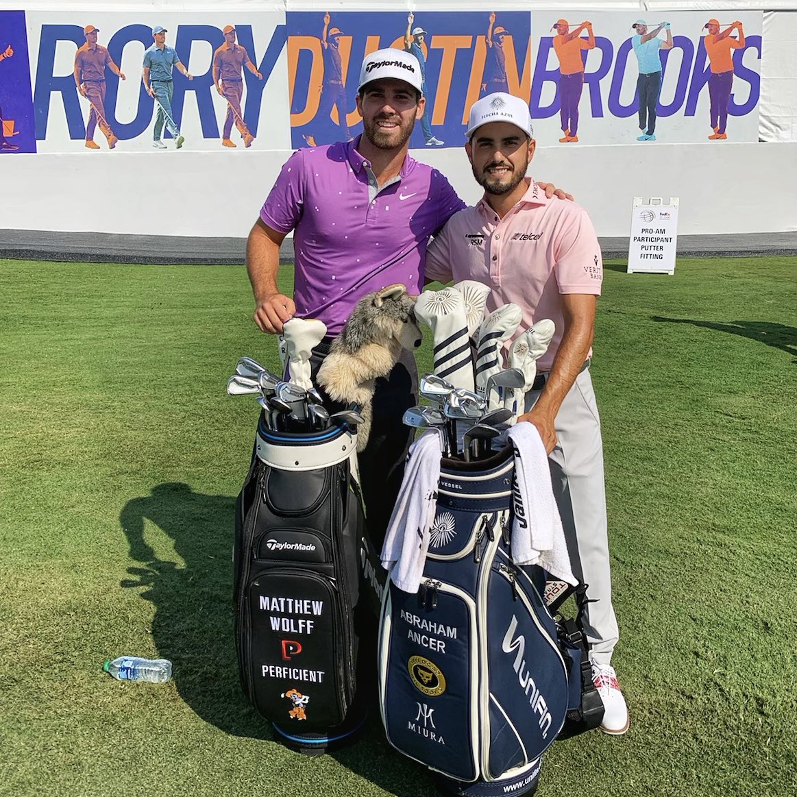 matthew_wolff5's tweet image. Fun day getting to play with my @Perficient partner @Abraham_Ancer! Let’s do it again tomorrow #teamperficient