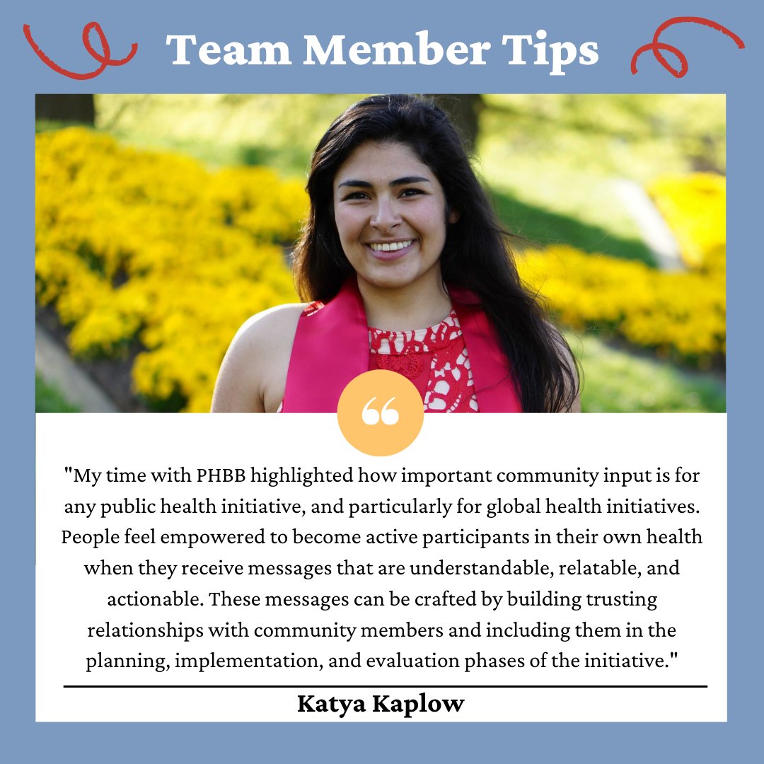 This week Katya Kaplow sheds light on her impactful experience in PHBB!