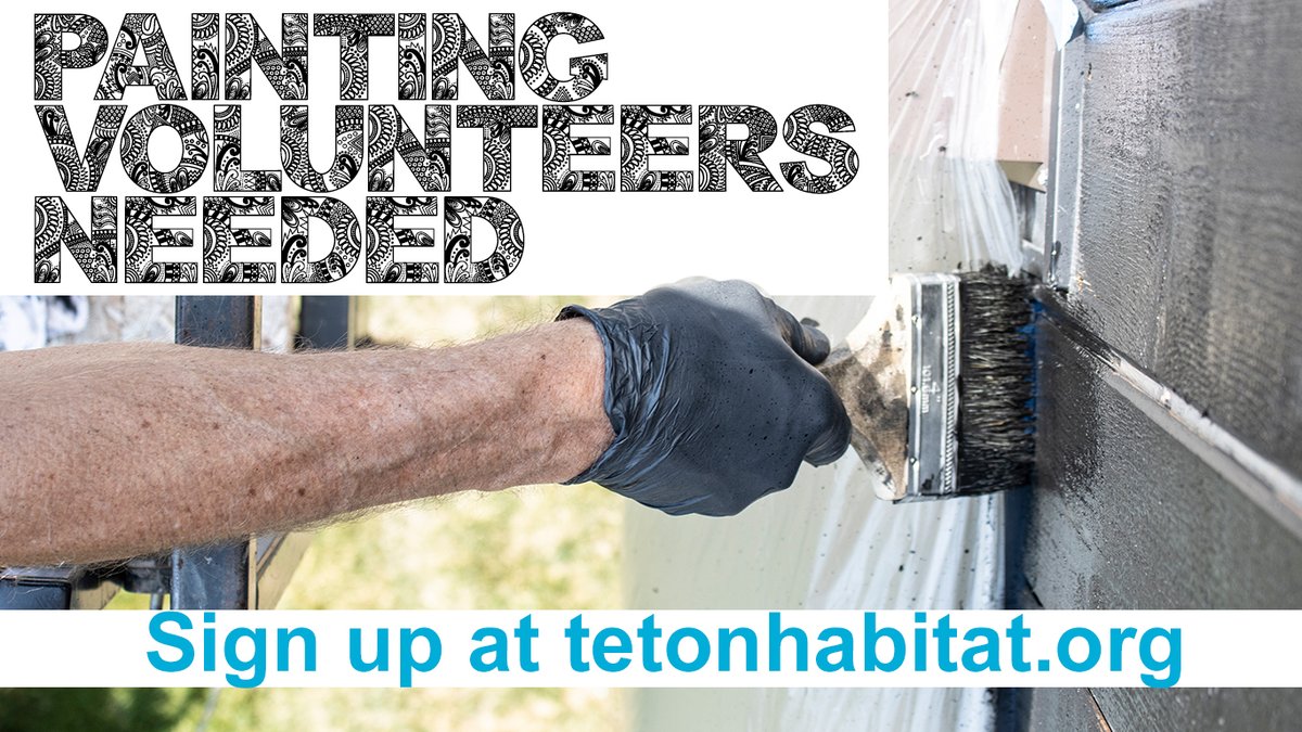 We need volunteers to help paint over at the Grove. Won't you help out??