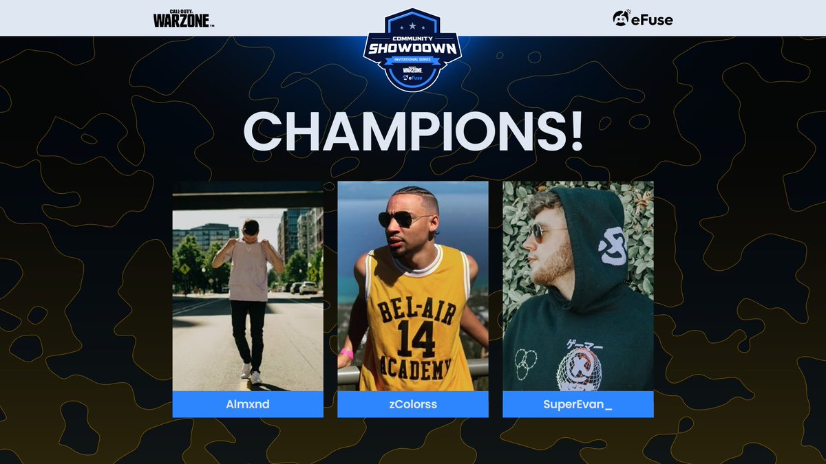 erenaGG's tweet photo. YOUR $10k #CommunityShowdown CHAMPIONS 🏆
@Almxnd_ | @zColorss | @SuperEvan__ https://t.co/9Ejj7Jv6tM