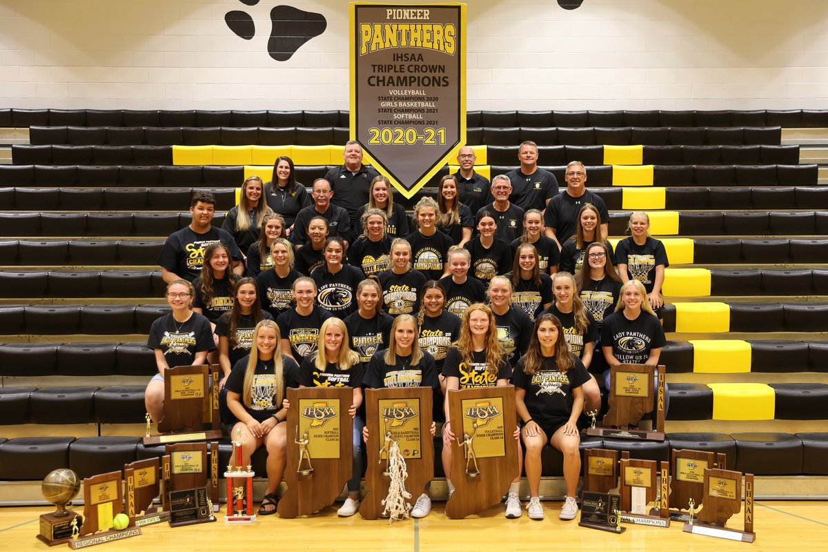 2020-21 Pioneer Lady Panther 🏐🏀🥎 Teams:
2 Cass County Championships
2 HNAC Championships
2 IHSAA Mental Attitude Award Recipients
3 IHSAA Sectional Championships
3 IHSAA Regional Championships
3 IHSAA Semi-State Championships
3 IHSAA State Championships 
#PantherPride 🏐🏀🥎