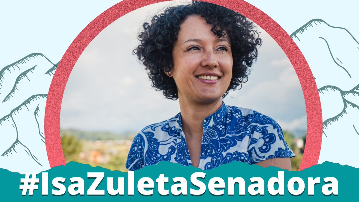 RafaelNunezRo's tweet photo. Muy chimba que la lista del #PactoHistórico esté encabezada por #IsaZuletaSenadora. La voz del ambientalismo popular y el feminismo comunitario deben iniciar la nueva historia del congreso. 
@ISAZULETA 
Defender el agua es defender la vida. https://t.co/opLBIQljHs