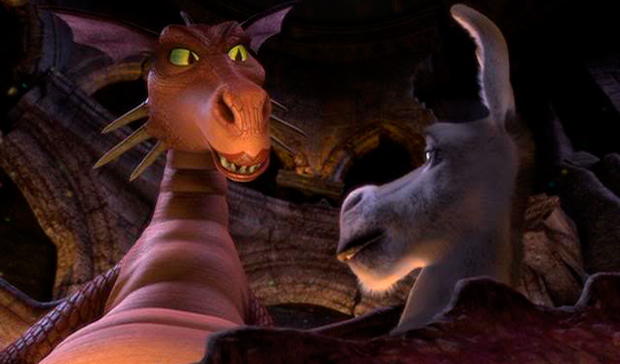 Shrek': o que o dragão se tornou quando Burro bebeu a poção?
