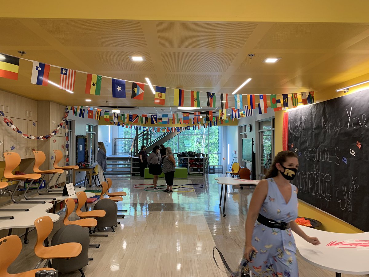 We challenged our pods to decorate their areas for the new year.  Take a look at this creativity!  It’s going to be a great year! <a href="/AnneEMoncureES/">Moncure Elementary</a> <a href="/SCPSchools/">Stafford Schools</a>