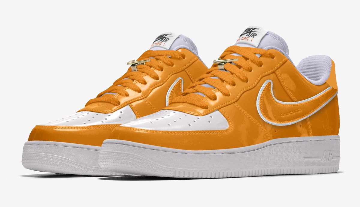 daveharpe's tweet photo. @snkr_twitr Thanks! Made a nice patent leather orange Dreamsicle... :-) https://t.co/wAHznnhTX3