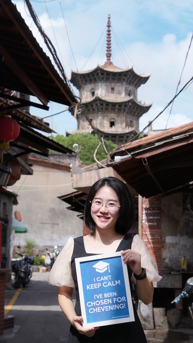 ilikeKatie's tweet photo. #ChosenForChevening @CheveningFCDO Many thanks to the once-in-a-lifetime opportunity! It doesn’t matter where you’re from, it’s where you’re going that counts. 有志气，敢奋斗，做领袖！ https://t.co/xJdvRKWGh3