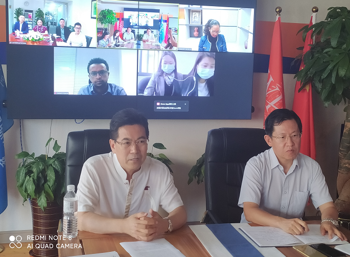 Etrate_SH's tweet photo. "WIFFA, Connecting with the world" -- WIFFA holds tripartite meetings with EFFSAA and DIDAGO ETSG for win-win cooperation https://t.co/9NHHIOg4Om