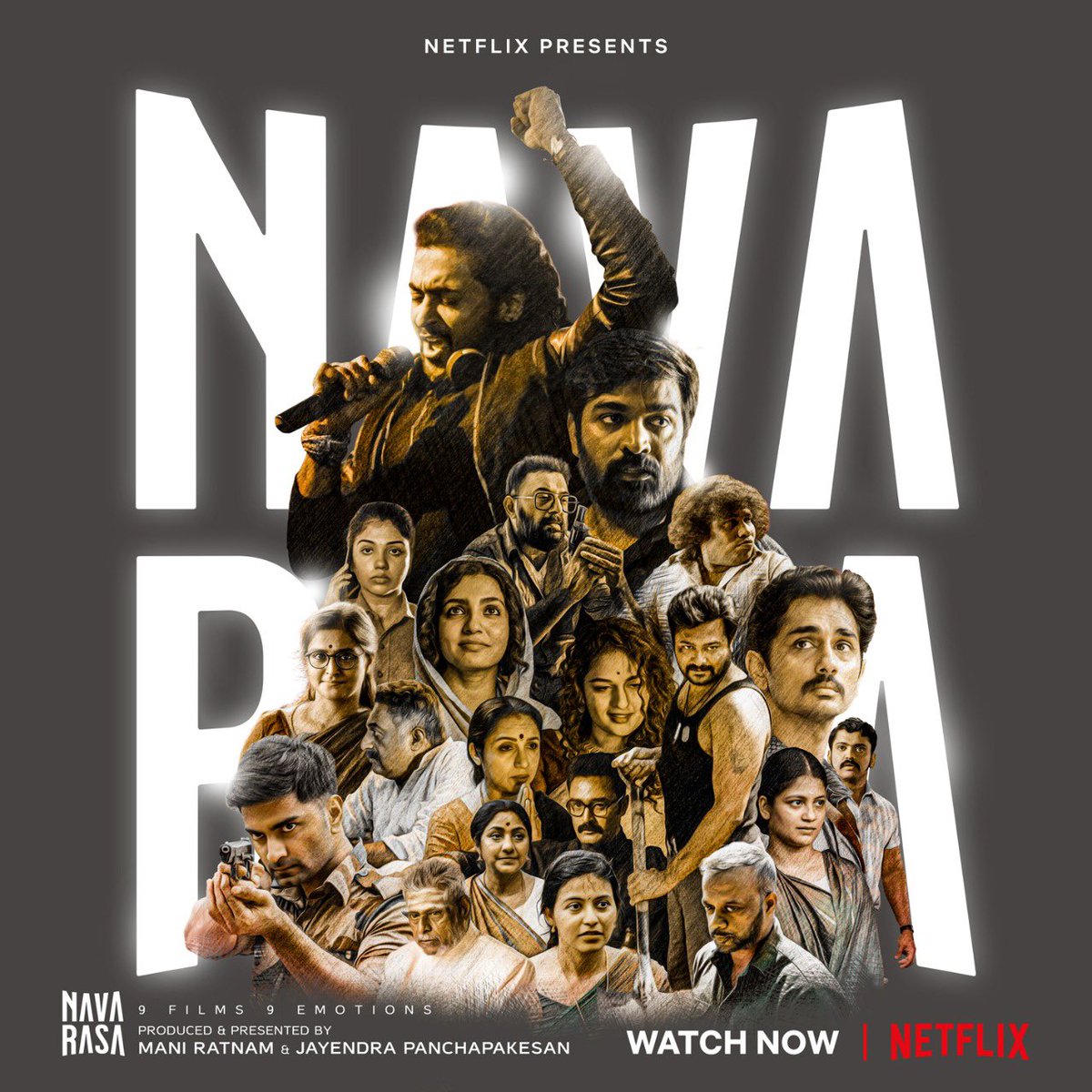 Jayendra (@jayendraspov) on Twitter photo Streaming today at 12.30 #Navarasa  in Tamil, Telugu, Hindi, English  and subtitled in 34 languages streamed in 190+ countries on <a href="/netflix/">Netflix</a> Streaming today at 12.30 #Navarasa  in Tamil, Telugu, Hindi, English  and subtitled in 34 languages streamed in 190+ countries on <a href="/netflix/">Netflix</a>