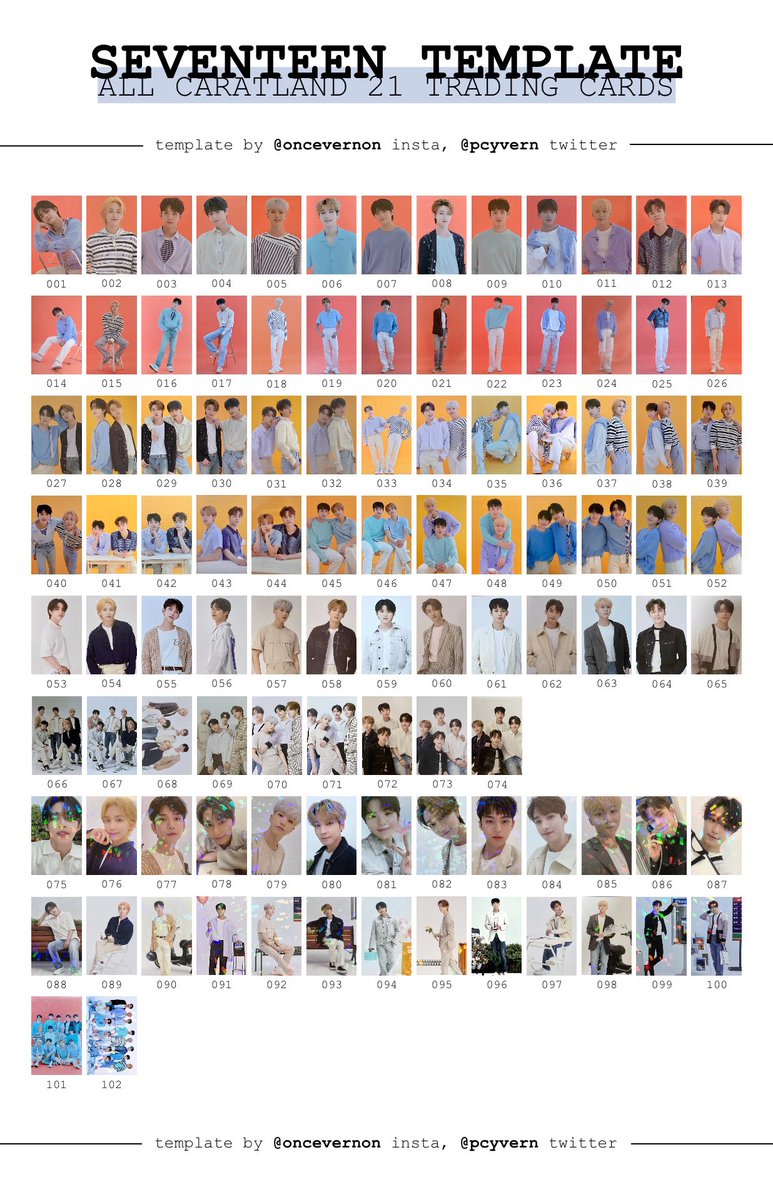 SEVENTEEN in CARATLAND 2021 トレカ SEVENTEEN - 2021 SVT 5th Fan