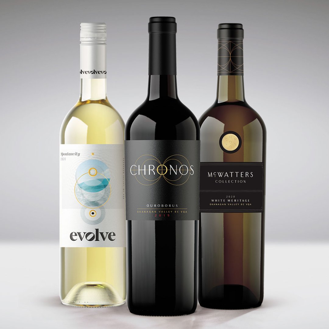 We are thrilled to reveal to you the new look for the latest wine release from the McWatters Collection - the 2020 White Meritage.  Visit our website for details on the TIME Family of Wines brand refresh and the debut of our newest brand - Chronos timewines.ca