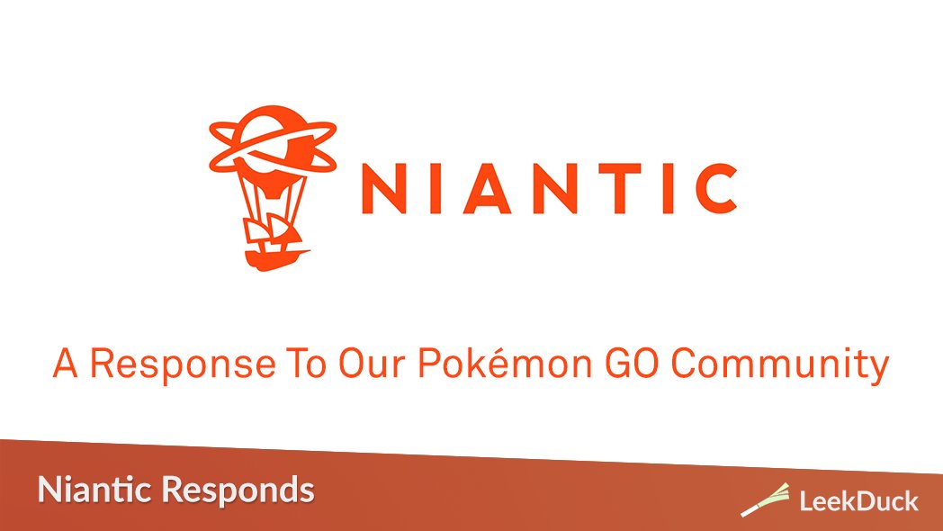 Niantic pens a response to the Pokémon GO Community on the official blog. 

Full Response: nianticlabs.com/blog/pgo-explo…