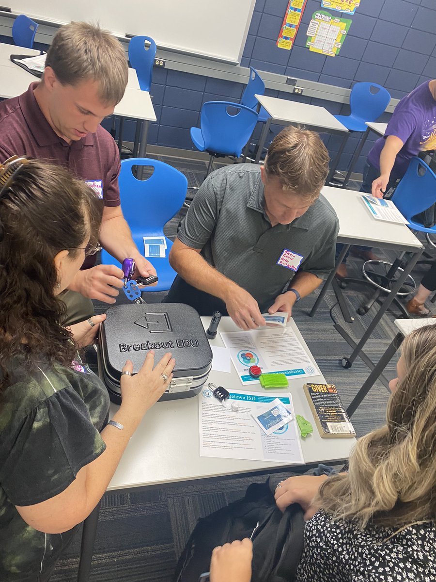 DrEmily19's tweet photo. @ForbesFalcons enjoyed getting to know our new teachers with a learner profile breakout room- backpack edition #GISDB2S https://t.co/Ka0chaFtpz
